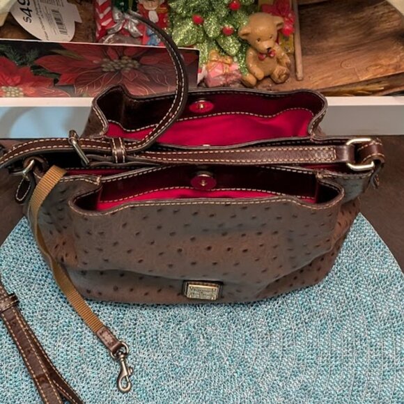 O1 DOONEY & BOURKE Mini Barlow Satchel/Crossbody Bag - Picture 4 of 13